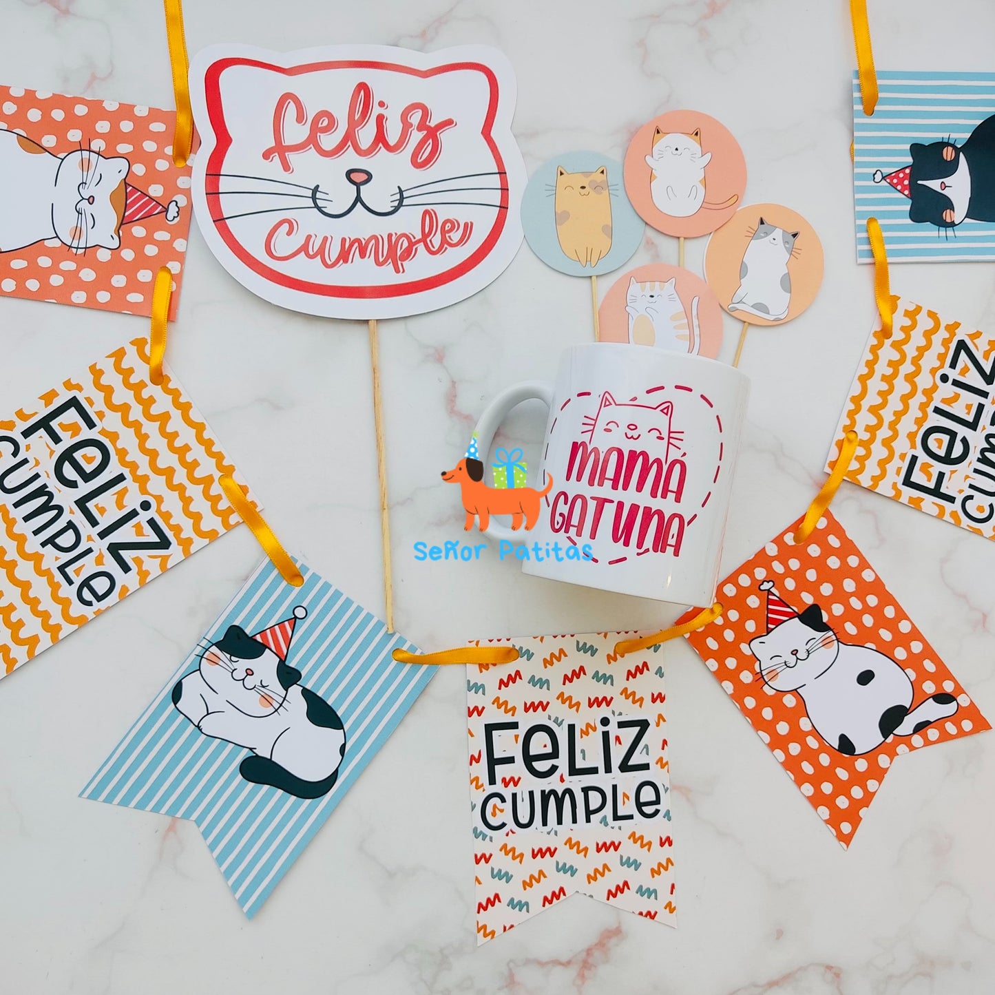 Kits de Fiesta de Gatitos