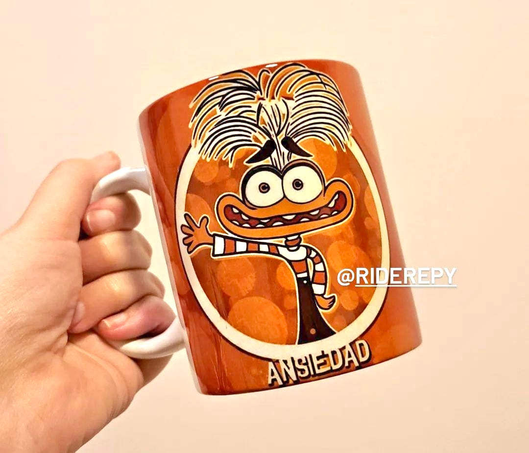 Taza Ansiedad Intensamente